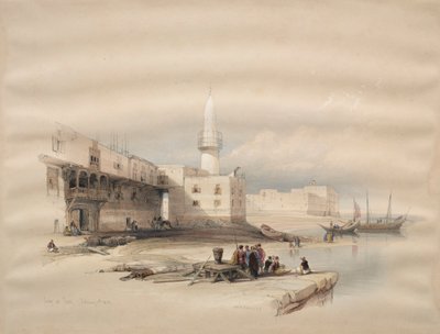 Kade in Suez door David Roberts