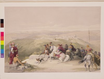 Sabaste, oud Samaria, 17 april 1839, plaat 44 uit Volume I van 