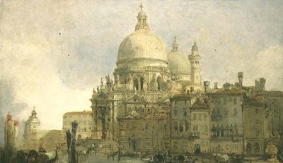 Santa Maria della Salute, Venetië door David Roberts