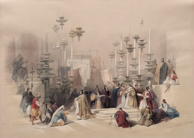 Steen van Zalving, Heilig Graf door David Roberts