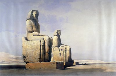 Thebe, 4 december 1838, 19e eeuw door David Roberts