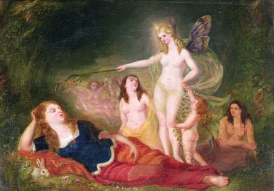 Een midzomernachtsdroom, 1840 door David Scott