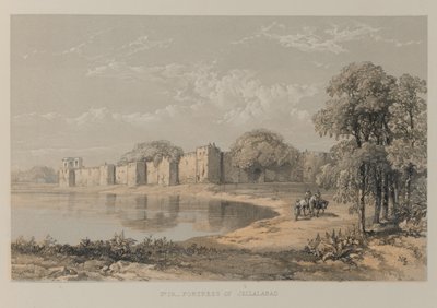 Fort Jellalabad door David Scott Lieutenant Colonel (after) Dodgson