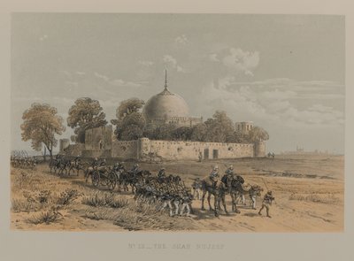De Shah Nujeef, Lucknow door David Scott Lieutenant Colonel (after) Dodgson