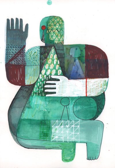 Lichamen van Land en Water 1, 2023 door David Shillinglaw