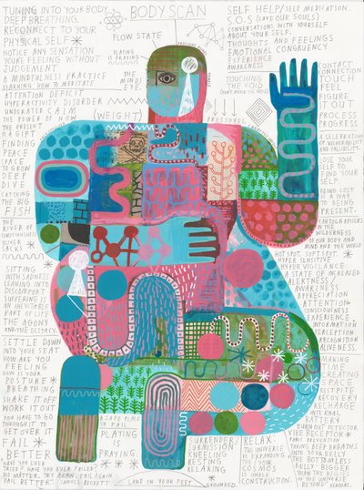 Lichaamsscan 4, 2023 door David Shillinglaw