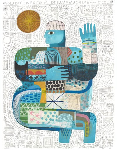 Zonne-energie Droommachine door David Shillinglaw