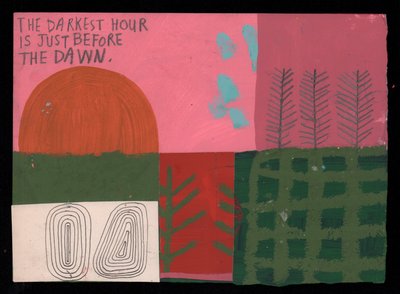 Het Donkerste Uur Is Net Voor De Dageraad, 2023 door David Shillinglaw
