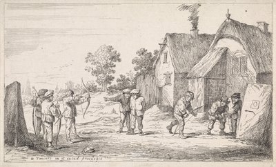 Boogschieters door David Teniers (II)