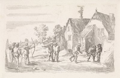 Boogschieters door David Teniers (II)