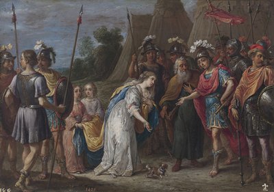 Armida voor Godfried van Bouillon, 1628-1630 door David Teniers the Younger