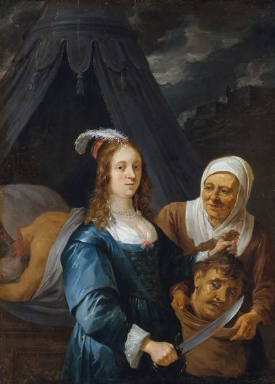 Judith met het hoofd van Holofernes door David Teniers the Younger