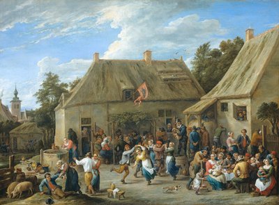 Boer Kermis door David Teniers the Younger
