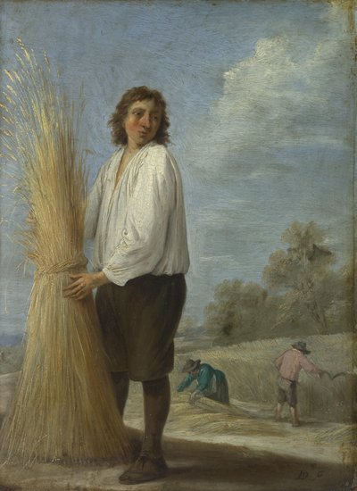 Zomer Uit de serie De Vier Seizoenen, ca. 1644 door David Teniers the Younger