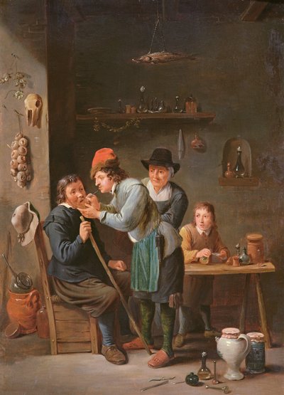 De Tandentrekker door David Teniers the Younger
