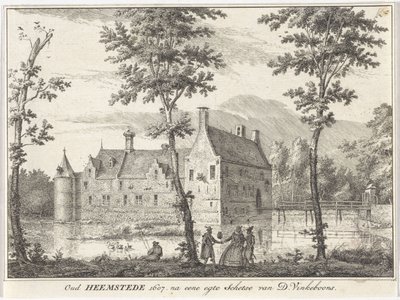 Gezicht op Oud Heemstede door David Vinckboons (I)