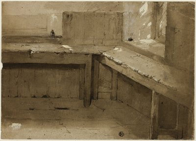 Achtergrondstudie door David Wilkie