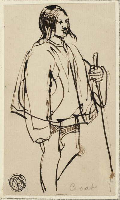 Kroatische Boer door David Wilkie