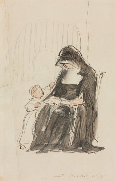 Non Leest voor aan een Kind door David Wilkie