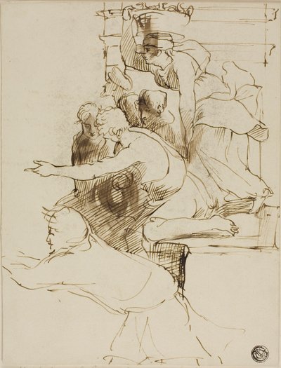 Schets van de Escurial door David Wilkie