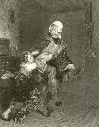 De vrijgezelle oom door David Wilkie