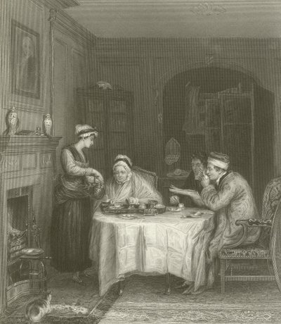 Het Ontbijt door David Wilkie
