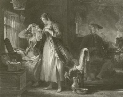Het huisje Tollet door David Wilkie