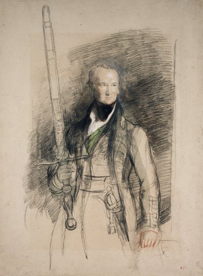 De Graaf van Morton die het Staatszwaard Draagt door David Wilkie