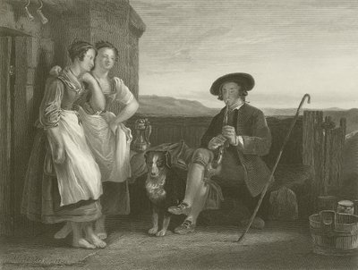 De zachte herder door David Wilkie
