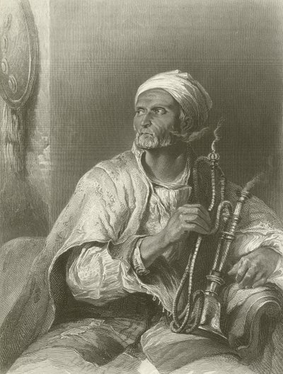 De Hooka-Badar door David Wilkie