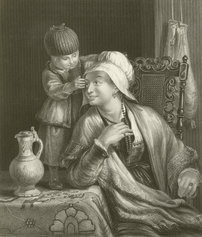 De Moeder en Kind door David Wilkie