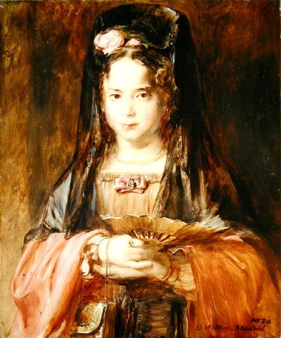 Het Spaanse meisje door David Wilkie