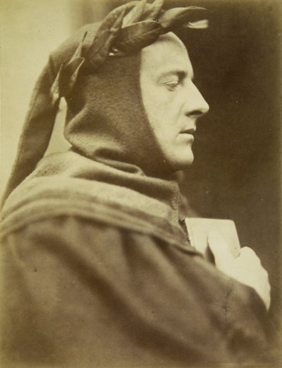 Pre-Rafaëlitisch: John Everett Millais als Dante door David Wilkie Wynfield