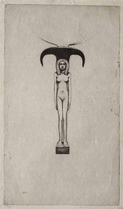 Een Egyptische Spiegel door David Young Cameron
