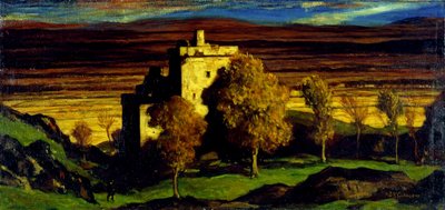 Kasteel Campbell door David Young Cameron