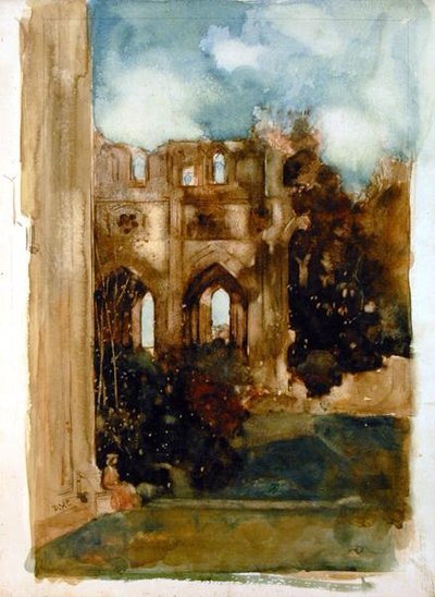 Dryburgh Abbey door David Young Cameron