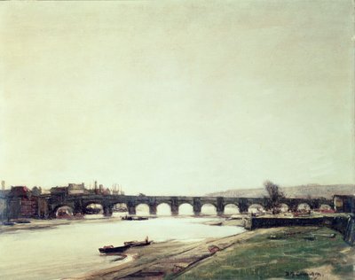 Ochtend, Berwick op Tweed door David Young Cameron