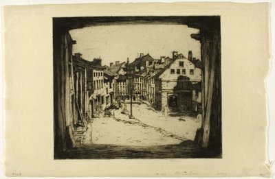 Oude La Roche, plaat zeven uit de Belgische Set door David Young Cameron