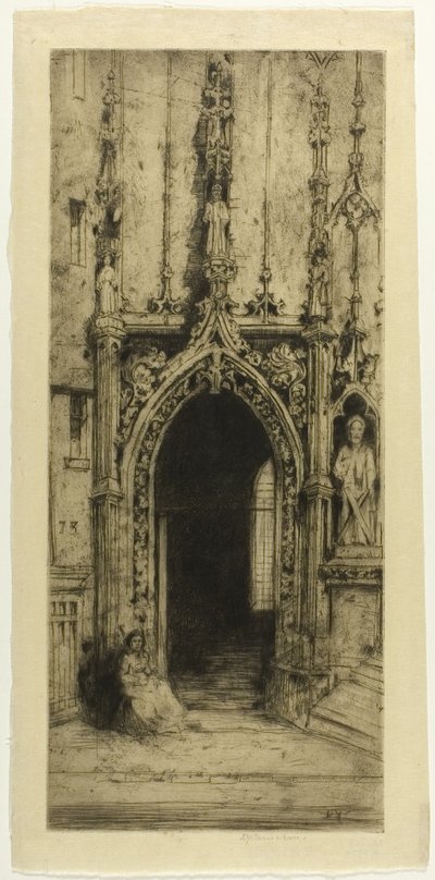 St. Merri door David Young Cameron