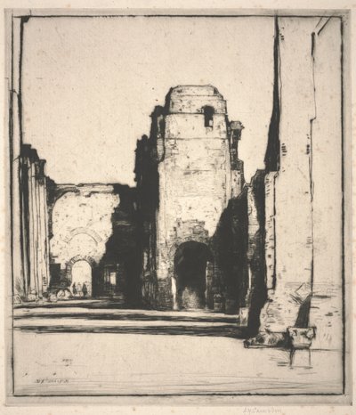 Tepidarium door David Young Cameron