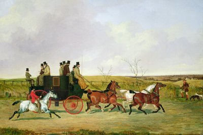 Paard en Koets door David of York Dalby