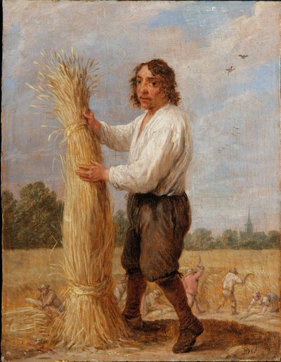 Een allegorie van de vier seizoenen: Zomer door David Teniers the Younger