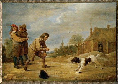  door David the Younger Teniers