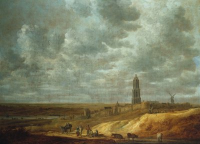 Boeren Feesten en Dansen bij Drij Toren door David Teniers the Younger