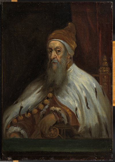 Portret van een Doge (naar Jacopo Tintoretto (toegeschreven aan)) door David Teniers the Younger