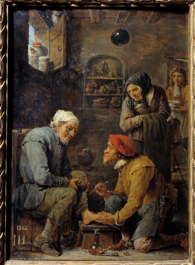 Chirurgie door David Teniers the Younger