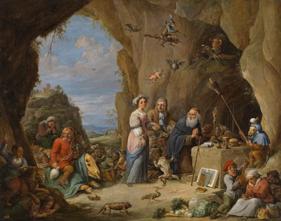 Verleiding van Sint Antonius door David the Younger Teniers
