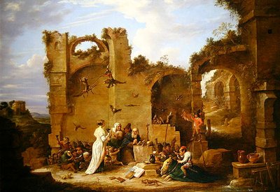 De Verleiding van St. Antonius door David Teniers the Younger