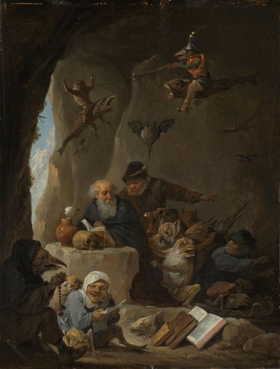  door David the Younger Teniers