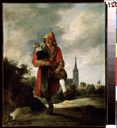 Een dwaas door David Teniers the Younger